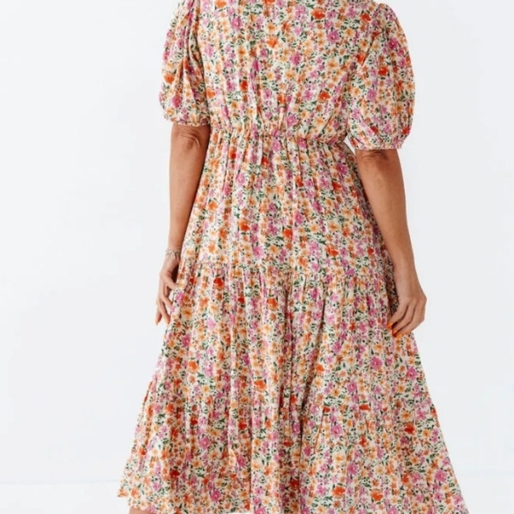 🌸 Livy & Kate Floral Midi Dress – Size  XL - Picture 3 of 8